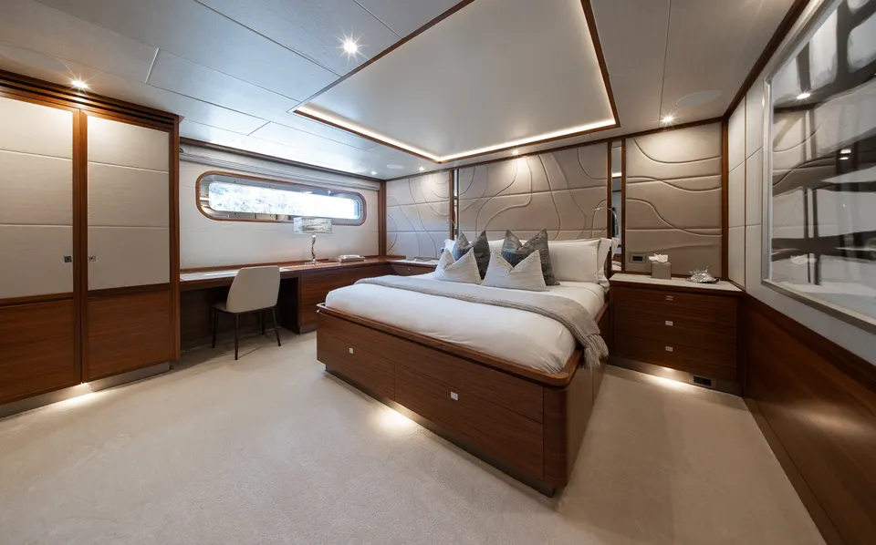 M/Y Belle, VIP stateroom
