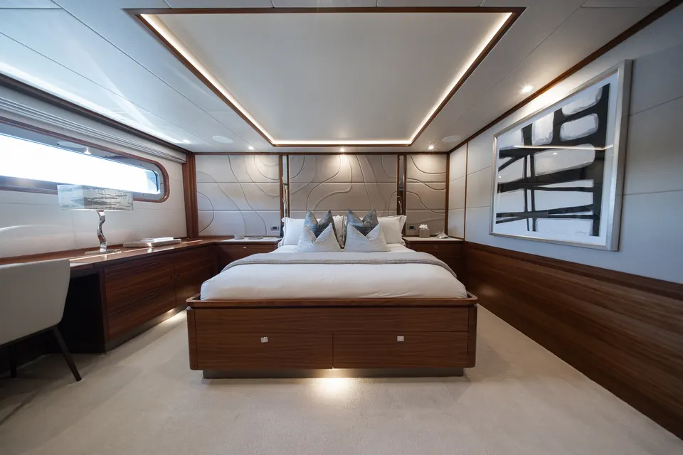 M/Y Belle, VIP stateroom
