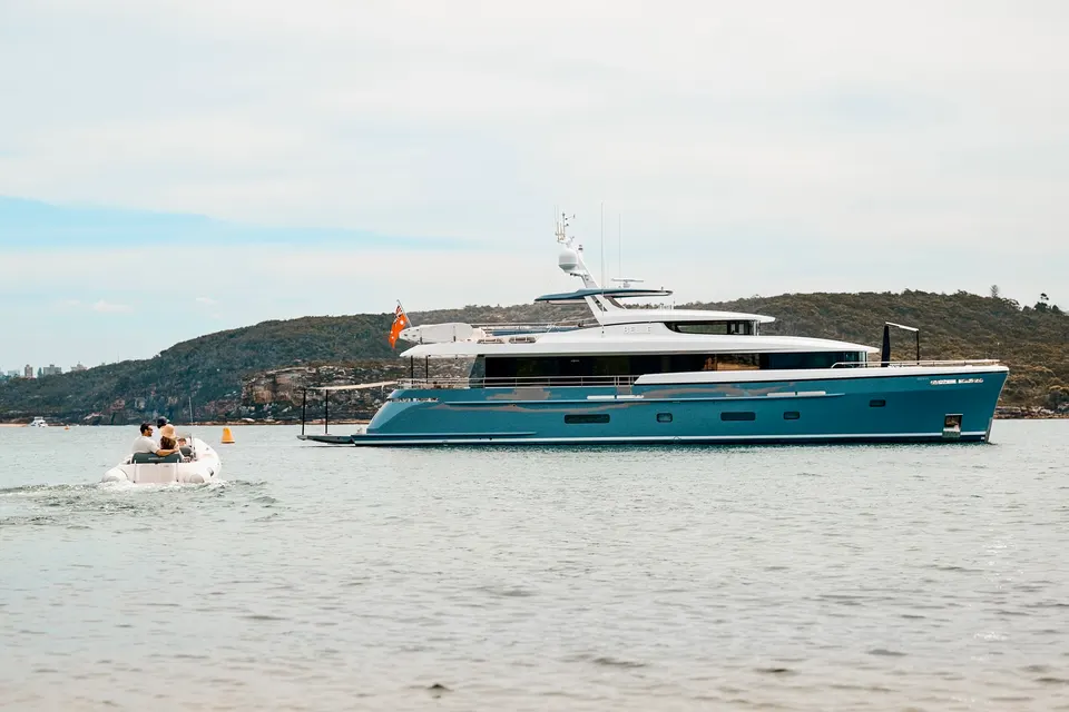 M/Y Belle, Tender run, Middle Harbour