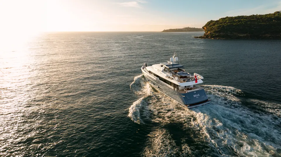 M/Y Belle, Sydney Heads