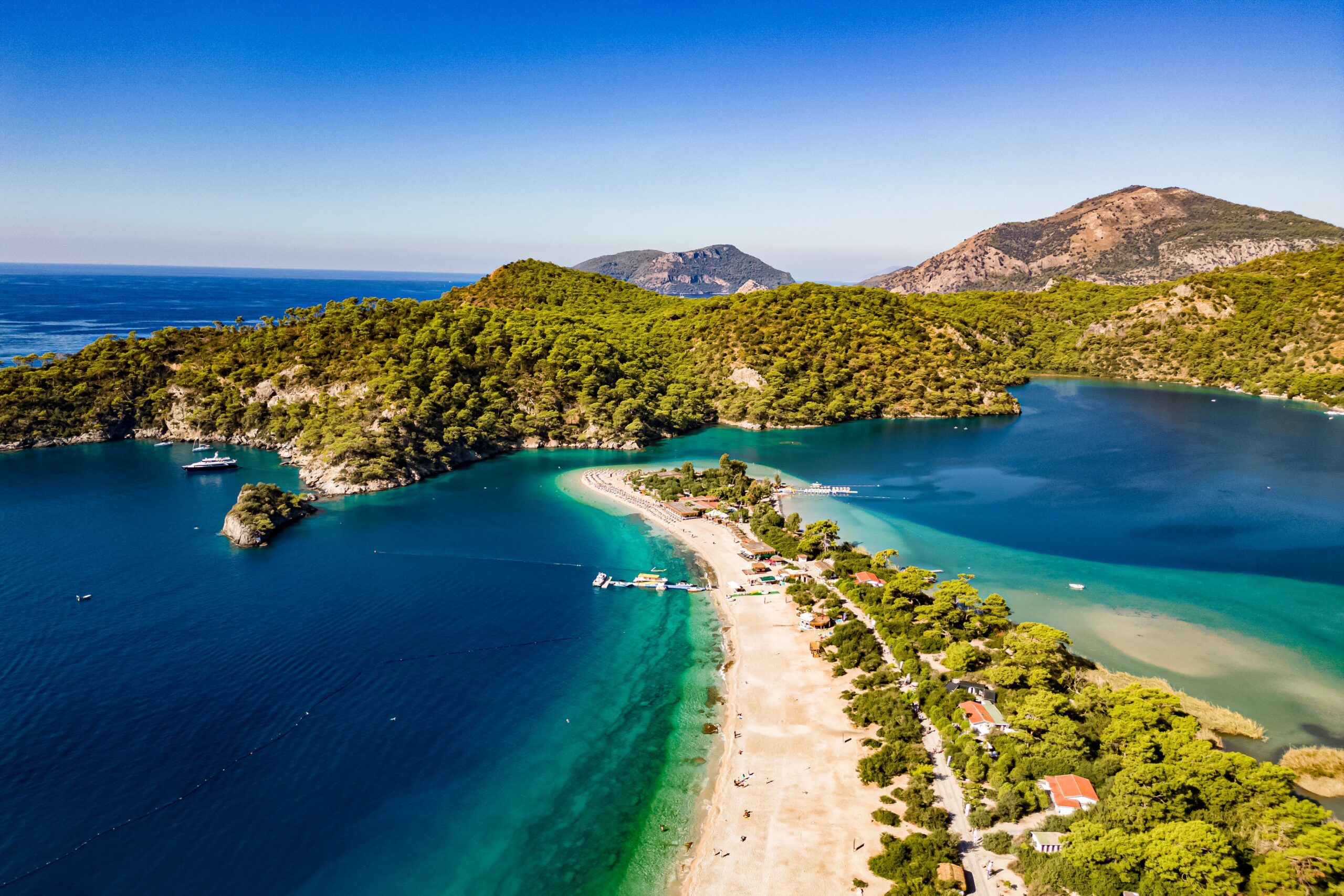 Aerial,View,Of,Oludeniz,In,District,Of,Fethiye,,Mugla,Province,