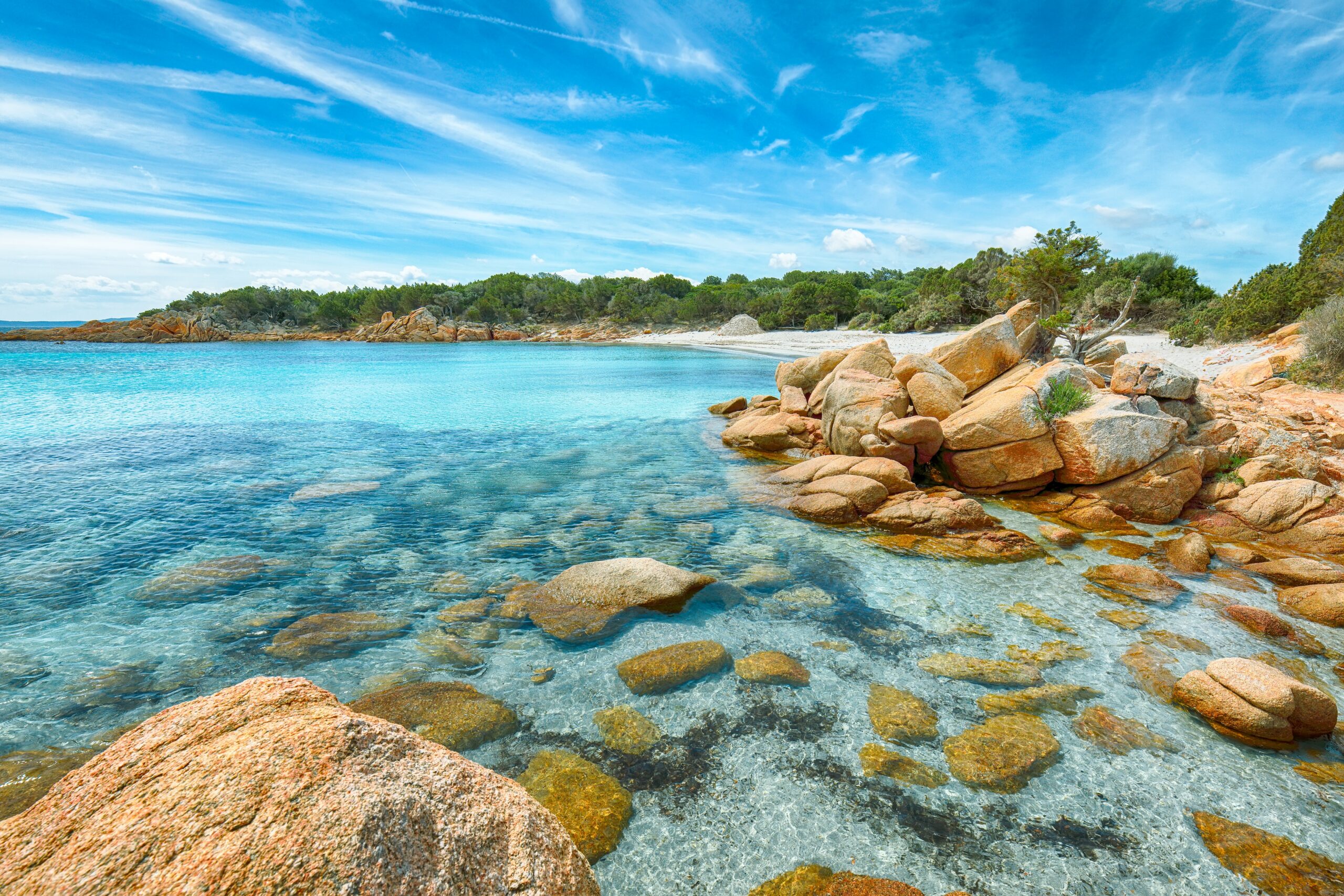 Unbelivable,View,Of,Capriccioli,Beach,In,Costa,Smeralda.,Popular,Tourist